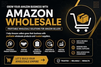 be your amazon fba wholesale virtual assistant