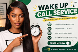 be your personal wake up call and virtual assistant