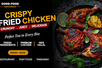 create mouthwatering food advertisements for your restaurant