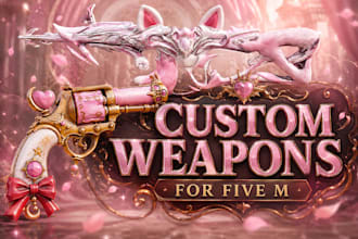 full custom weapons for five m