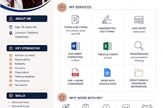 retype documents, PDF and images accurately