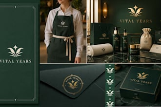 design health and wellness logo and branding for your business