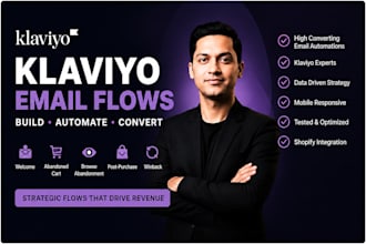setup klaviyo email marketing flows and automations