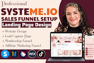 build systeme io sales funnel systeme io website systeme io landing page