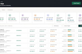 create custom web based financial CRM