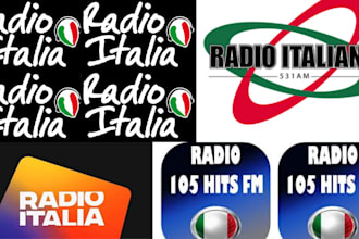 promote your song for radio airplay on radio 105 italy