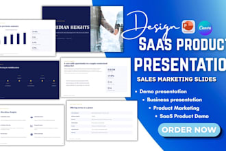 do saas product demo, sales marketing slides, business proposal presentation PPT