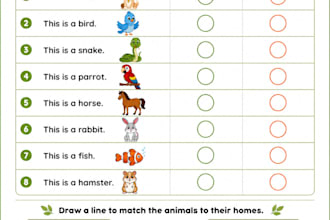 create educational worksheets for kids