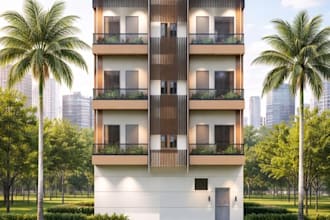 3d exterior models rendering
