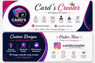 design all types of custom invitation card and events card