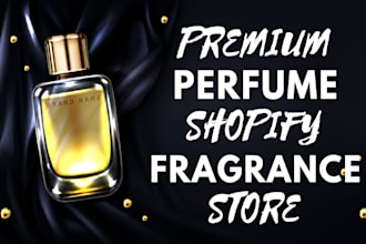 design perfume shopify store fragrance cologne oud musk attar parfum website