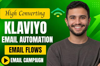 setup klaviyo email flows, shopify automation, email marketing flows