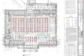 electrical lihgitng take offs and material take off