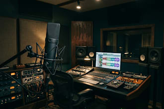cut, edit,enhance,denoise and mix your music tracks