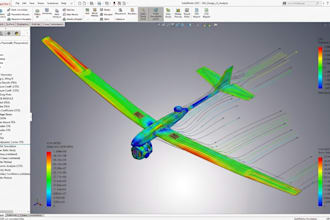 optimize uav designs with 3d cad modeling, cfd airflow and ansys stress analysis