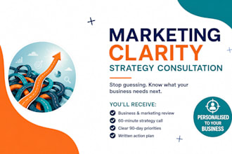 provide a strategic marketing consultation for your business