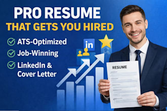 write your ats tech resume and professional IT CV