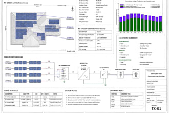 do pvsyst simulation photovoltaic design inverter sizing cad tx, ar, cl drawing