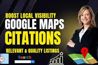 build google map citation for gmb ranking and local SEO