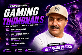 design viral youtube thumbnail
