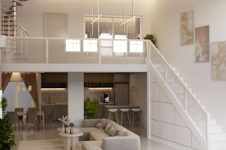 do duplex 3d interior design