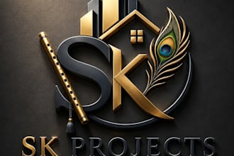design 3d logo , monogram, abstract, mascot
