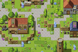 pixel art tileset 2d sprite sheet top down pixel tileset platformer game art