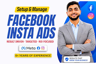 be your meta ads manager for facebook and instagram ads