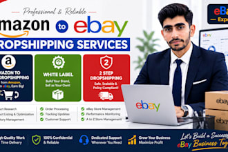 do ebay product listings amazon to ebay 2 step dropshipping