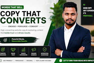 write high converting website copy for your business