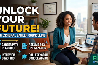 provide career counseling and help you choose the right career