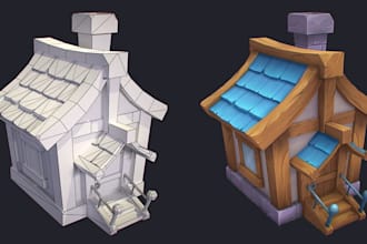 create stylized 3d game props and assets