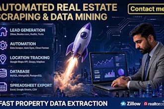real estate data scraping and zillow leads generation