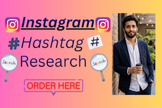 find and research instagram hashtags for organic growth