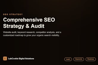 create a comprehensive SEO strategy for your website