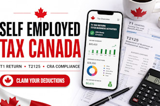 help you file your canada self employed tax return and claim eligible deduction