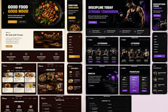 a modern and responsive websites