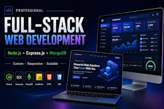 develop a custom web application using node js and express