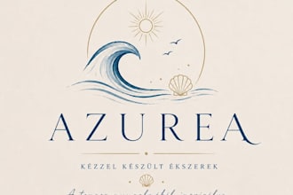 design a luxury resort, beach, and nautical logo for your brand
