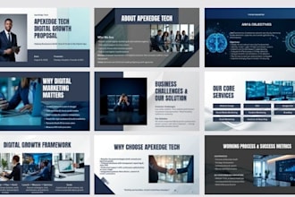 design a sales and marketing powerpoint presentation