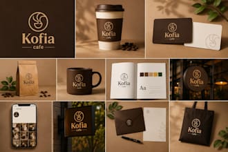 design a business logo, branding kit and brand identity