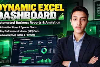 design professional dashboard and automated business reports