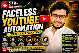 be your faceless youtube video creator