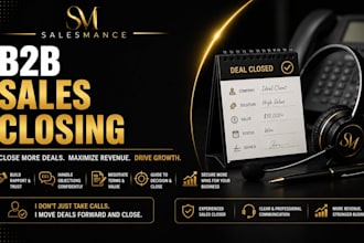 be your high ticket b2b sales closer