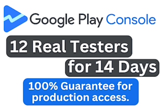12 testers google play console closed testing