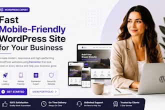 create a fast mobile friendly wordpress site for your business