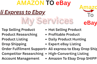 do amazon to ebay dropshipping top listings