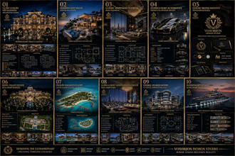 create luxury architectural and interior designs