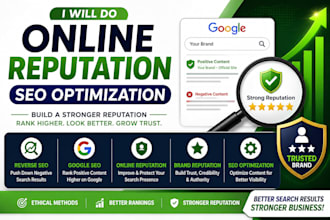 do online reputation seo optimization brand