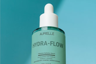design premium serum packaging and label design